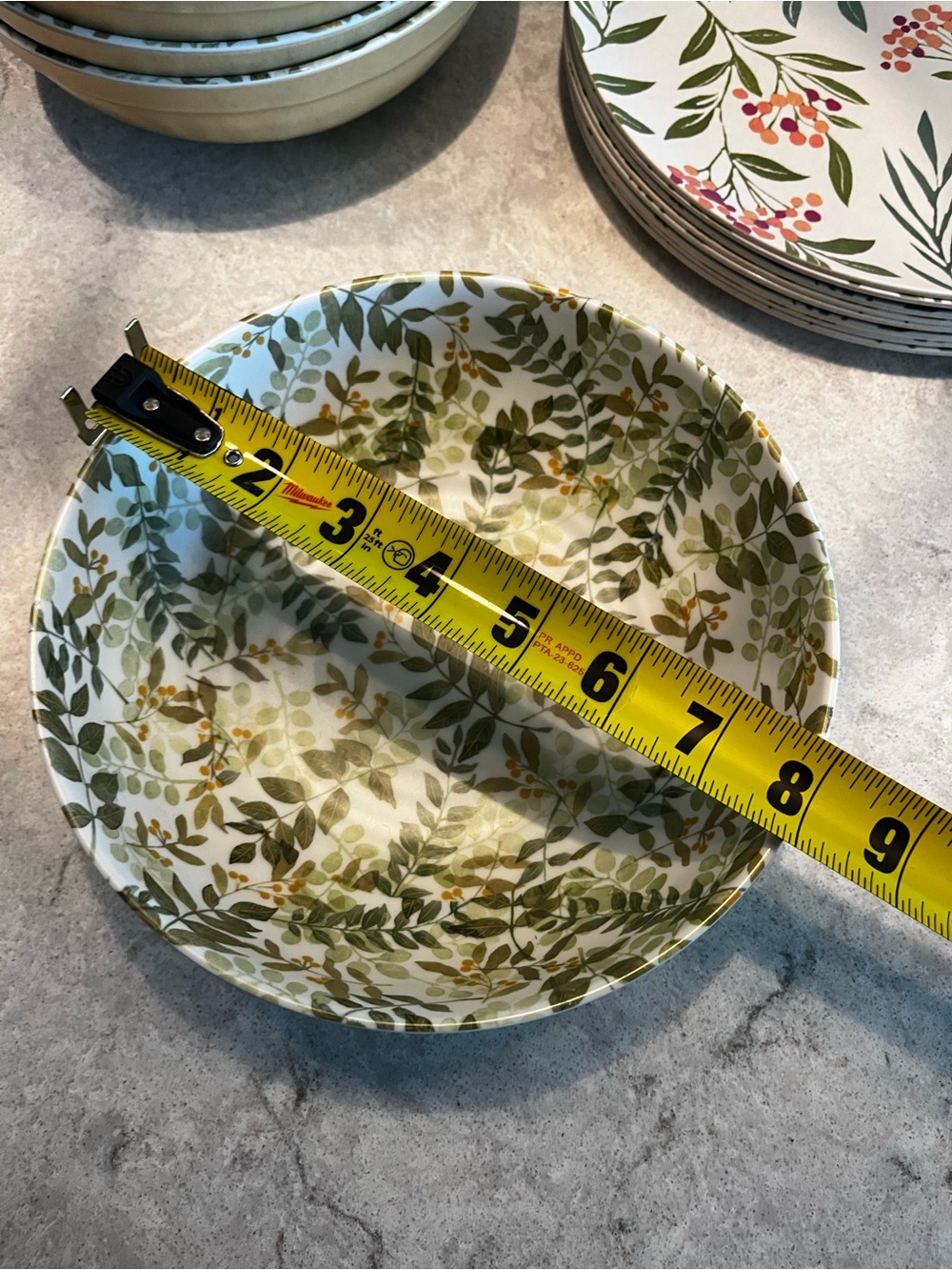 Outdoor Serving Bowls - Home Dining Set of 8 heavy duty acrylic